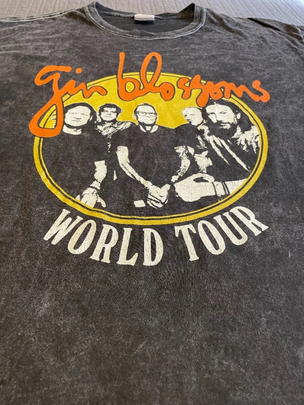 Gin Blossoms Black World Tour T-Shirt Unisex Size Large - Picture 2 of 7